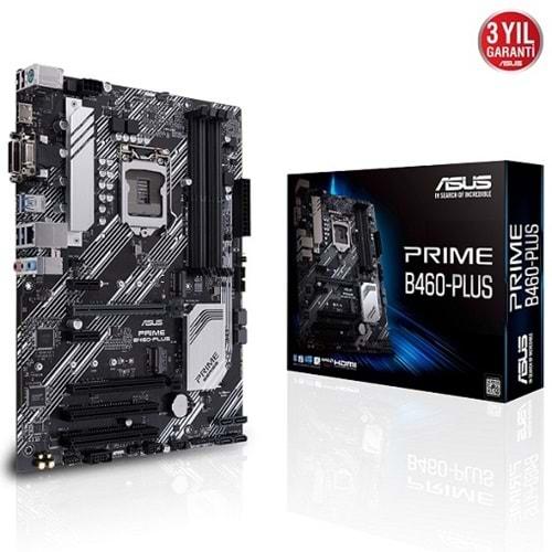 Asus Prime B460-PLUS B460 DDR4 HMDI/DVI/VGA 1200p Anakart