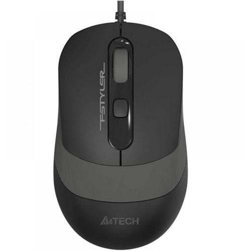 A4 Tech FM10 USB Siyah/Gri Optik 1600 DPI Mouse FM10-GRI