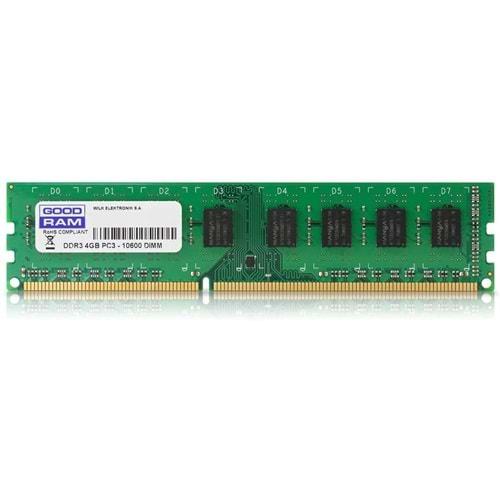 Goodram 8GB 1600MHz CL11 DDR3 SINGLE Masaüstü Ram GR1600D3V64L11-8G