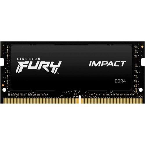 Kingston FURY Impact 32GB DDR4 3200MHz CL20 Performans RAM KF432S20IB-32
