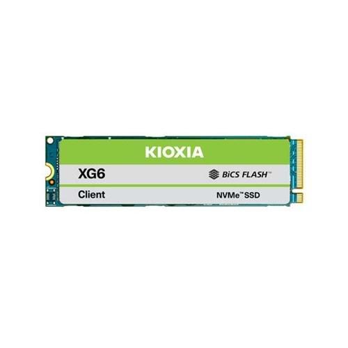 Kioxia SSD Disk 256GB XG6 M.2 Disk 2280 3D PCIe 3.1a NVMe 3050 1550Mbs KXG60ZNV256G