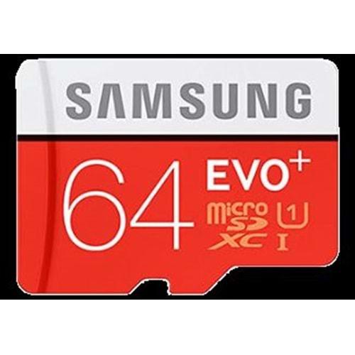 Samsung MB-MC64GA-TR 64GB Evo Plus 100MB Class 10 UHS I Micro SD