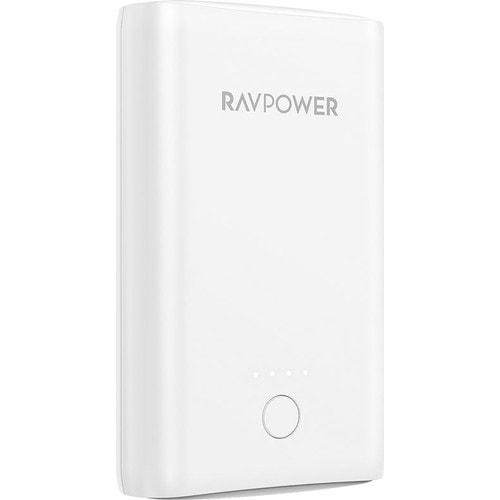 RAVPOWER Çift 2.4A Çıkış 10050mAh Taşınabilir Şarj Cihazı Powerbank Byz RP-PB170-WH
