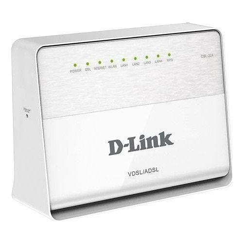 D-Link DSL-224/T1A 4 Port 300mbps Vdsl/Adsl2 Modem
