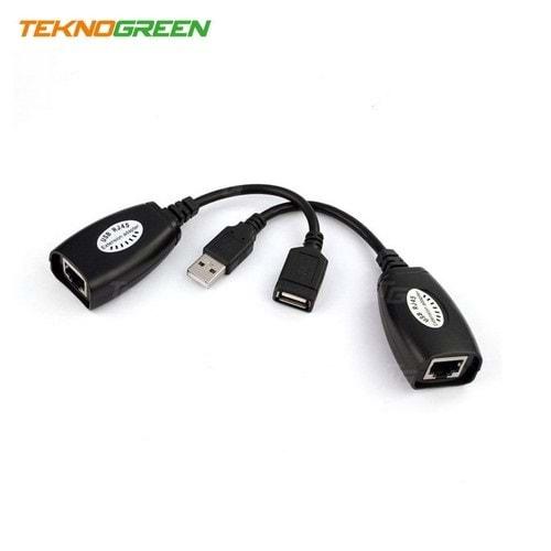 TeknoGreen TKU-9050 USB RJ45 Extender 50mt
