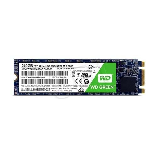 WD 240GB Green M.2 Disk SATA 540-500MB/s SSD Disk WDS240G2G0B