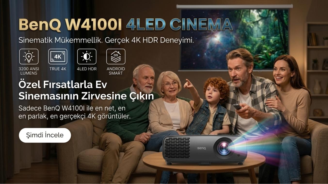 Projeksiyon cihazlarıyla büyük ekranda izleme deneyimi yaşayın. Ev sineması, ofis sunumları ve eğitim için ideal çözümleri keşfedin!