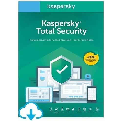 Kaspersky Total Security 1 Kullanıcı 1 Yıl