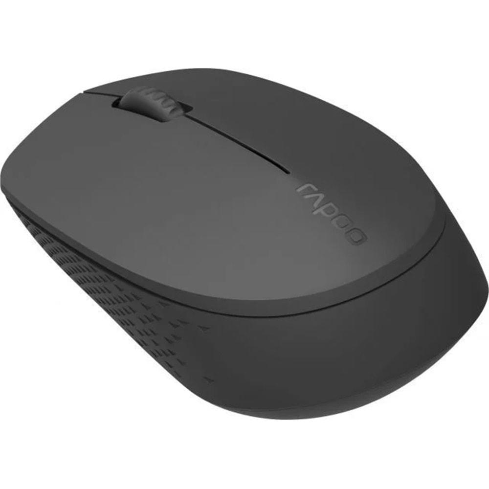 RAPOO MOU M100 dark Kablosuz Optik Siyah Mouse 18199