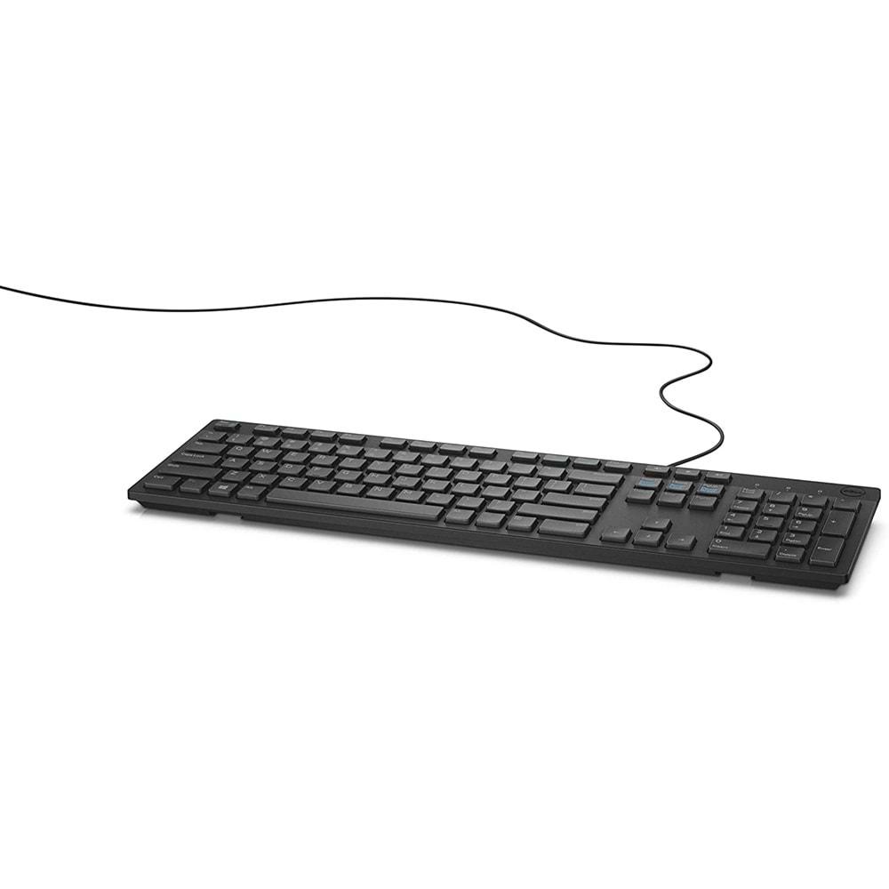 Dell Multimedia Klavye KB216 US International QWERTY Siyah 580-ADHK