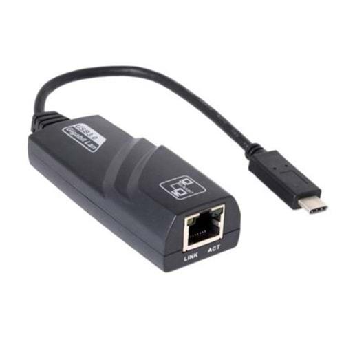 Dark USB 3.1 Type C - 10/100/1000 Gigabit Ethernet Dönüştürücü (DK-AC-U31XGLAN)