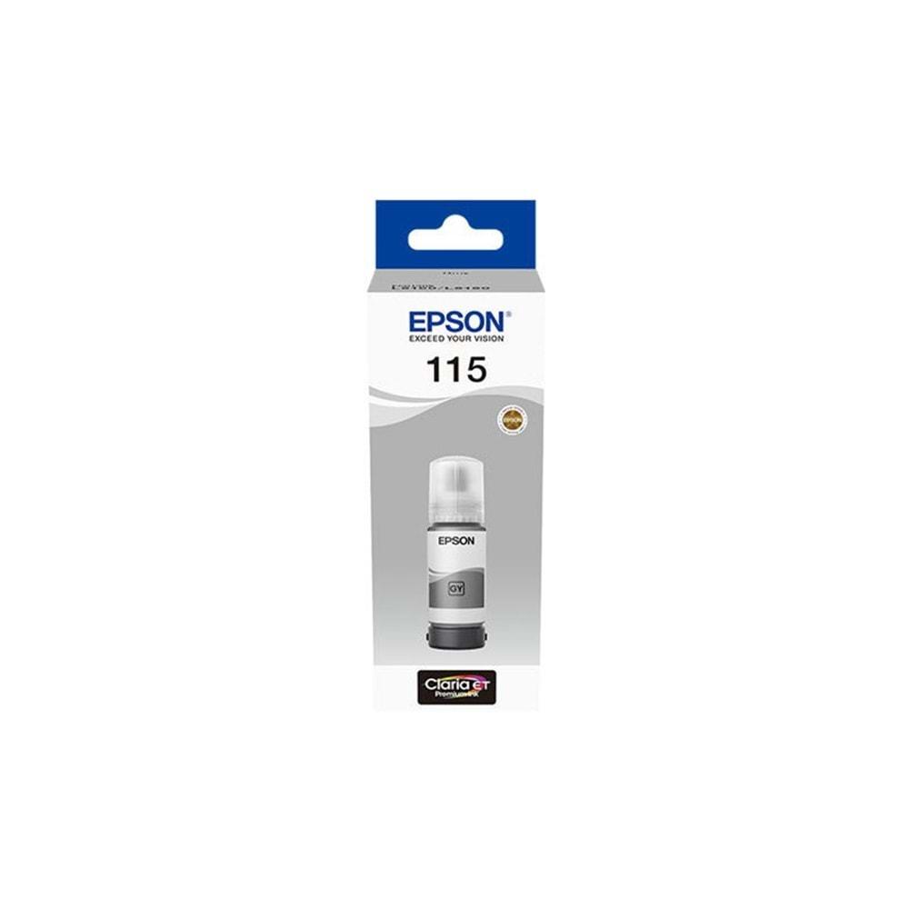 Epson 115 ECOTANK Gri Mürekkep Kartuş