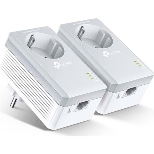 TP-Link TL-PA4010P KIT AV600 AC Güç Soketli Powerline Adaptör Başlangıç Kiti