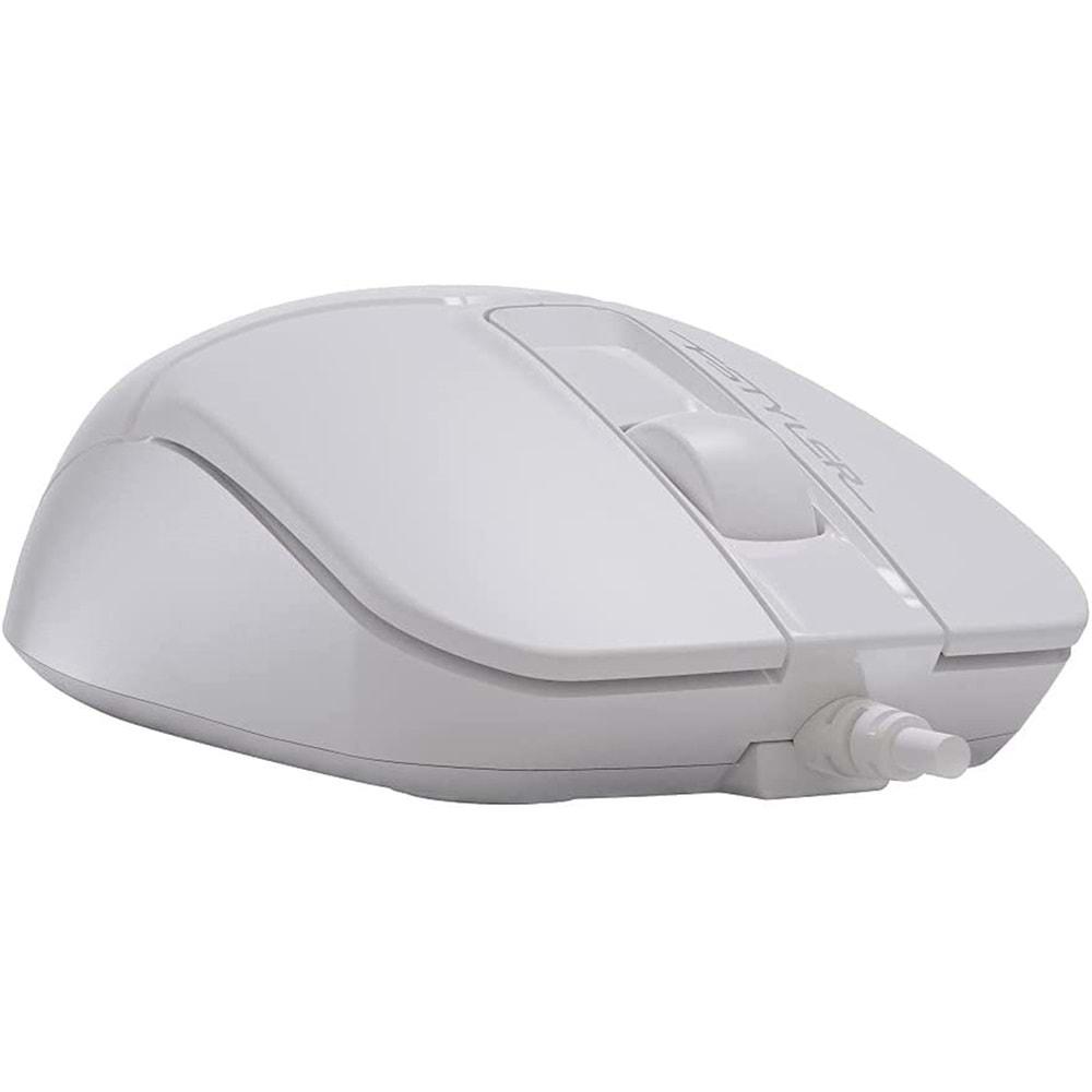 A4 Tech FM12 USB 1200 DPI Mouse Beyaz