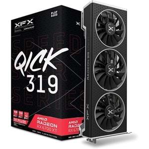 XFX RX-67XTYLUDP RX 6700 12GB 192Bit GDDR6 DP/HDMI Speedster QUCK 319 PCI4.0