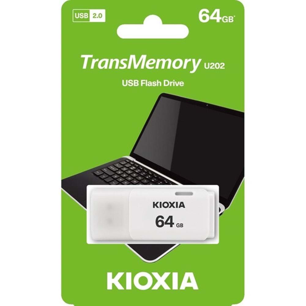 Kioxia 64GB U202 USB 2.0 Bellek