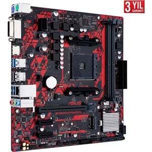 Asus B450M-DRAGON B450 DDR4 USB3.1 M.2 HDMI/DVI PCI 3.0 AM4 Anakartı