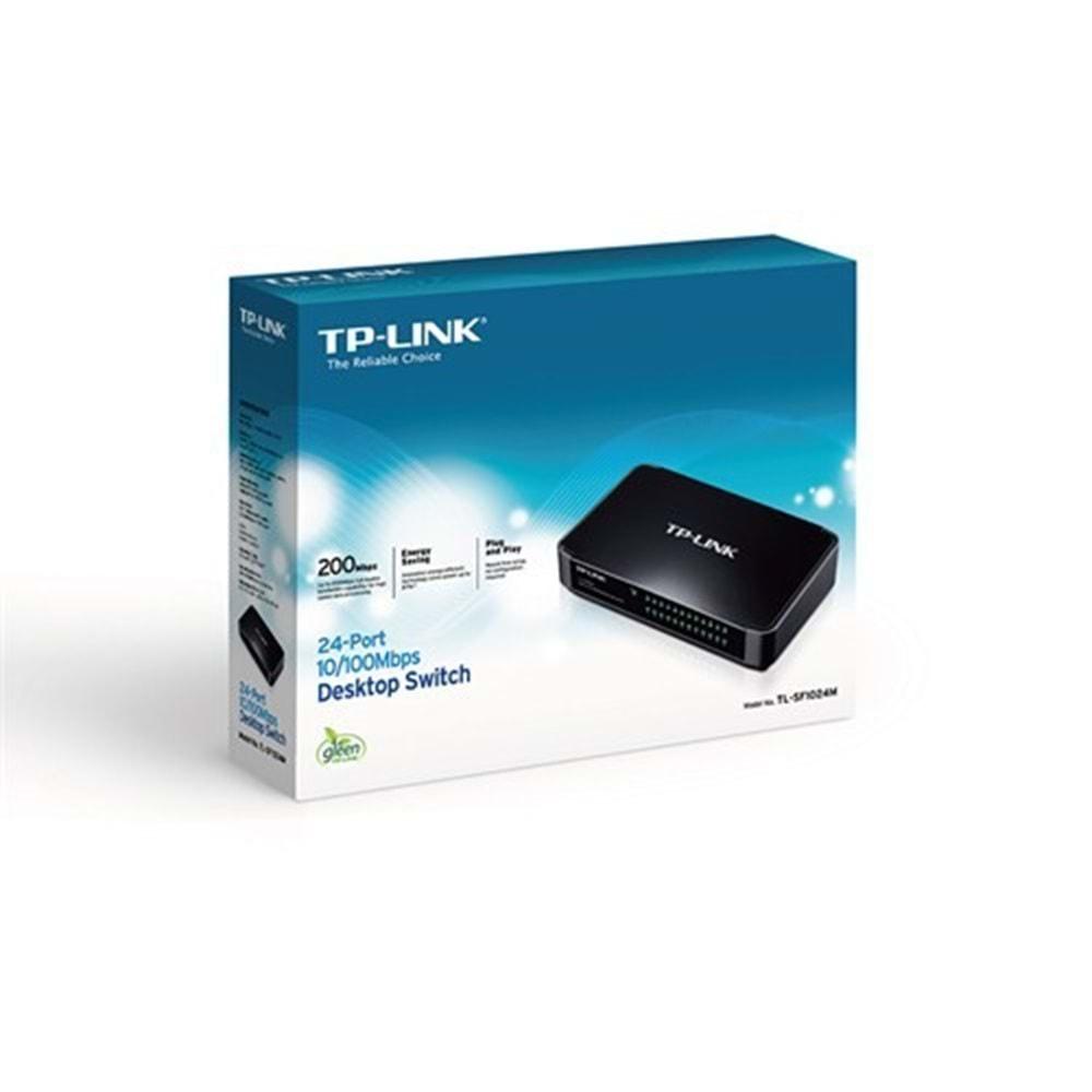 TP-Link TL-SF1024M 24-Port 10/100Mbps Masaüstü Switch