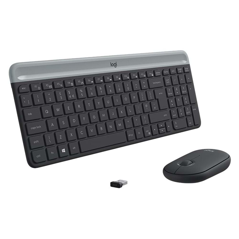 Logitech MK470 İnce Kablosuz Klavye & Mouse 920-009435