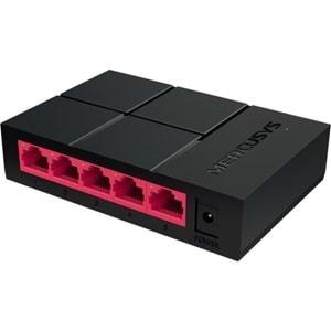 Mercusys MS105G 5-Port 10/100/1000 Mbps Masaüstü Switch