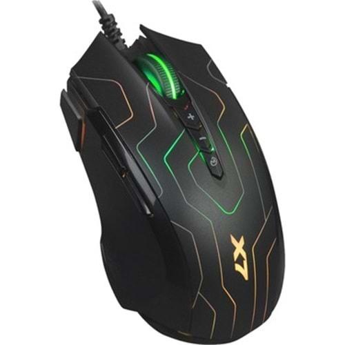 A4 Tech X7 Oscar Neon X89 Maze 2400DPI USB Makrolu Oyuncu Mouse