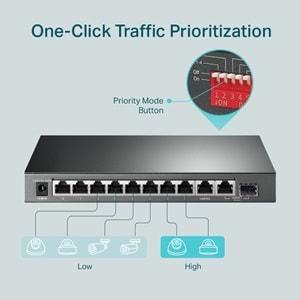 TP-Link TL SG1210MP 8 Port Poe 2 Gigabit Switch