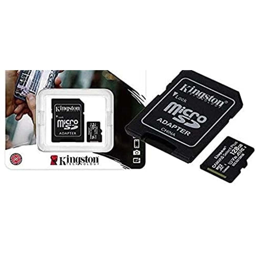 Kingston SDCS2 128GB Micro SD Class 10 Hafıza Kartı