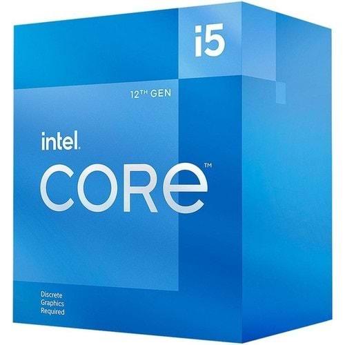 Intel Core i5-12400F 4.40Ghz 18Mb LGA1700 İşlemci 