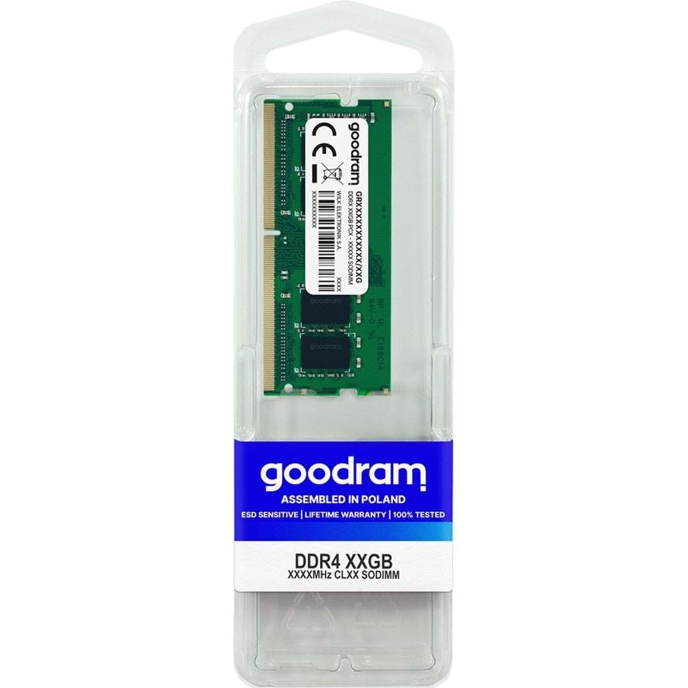 Goodram 16GB DDR4 3200MHZ CL22 PC4-25600 1.2V SODIM RAM