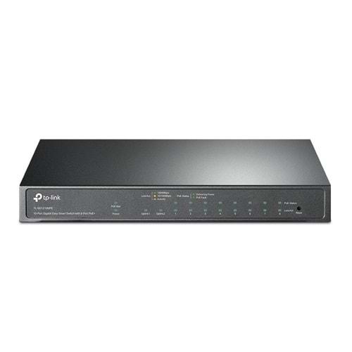 Tp-Link TL-SG1210MPE 8 Port Gigabit + 1XRJ45/1XSFP COMBO 123W POE Switch