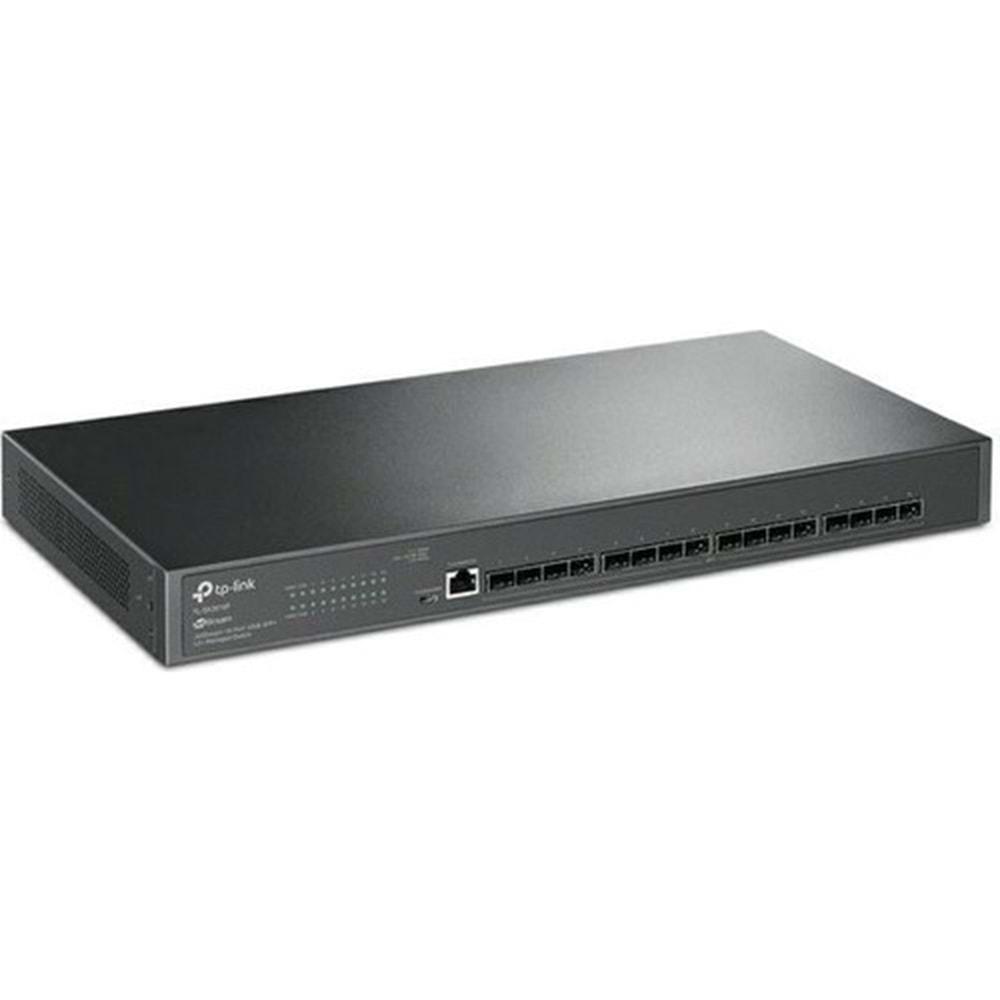 Tp-Link TL-SX3016F 16 Port 10GB SFP L2+ Yönetilebilir Masaüstü Switch