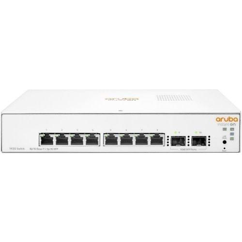 HPE HPE INSTANT ON JL680A 8 Port Gigabit+2X1GB SFP Uplink L2+ Yönetilebilir Switch