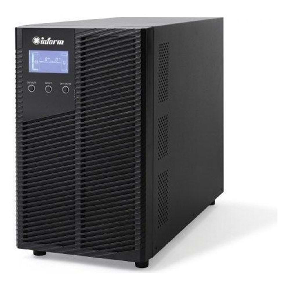 Inform Sinus Evo 3KVA (6X9AH) 6/14DK LCD Online UPS