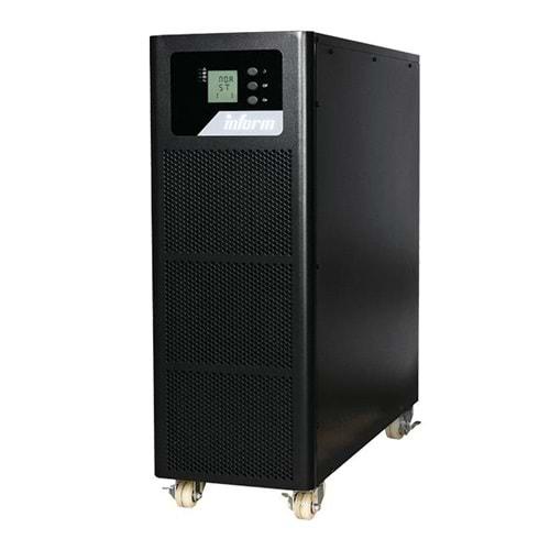 Inform Stark 10KVA 3F/3F (16X9AH) 6/14 DK LCD Online UPS (Trifaze)