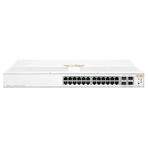 HPE JL812A 24 Port Gigabit + 2X1GB SFP Uplink Yönetilebilir Rackmount Switch