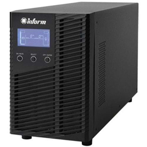 Inform Sinus Evo 3KVA (6X7AH) 6/14DK LCD Online UPS