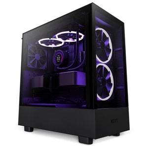 NZXT H5 Elite Edition ATX Mid Tower Chassis All Siyah