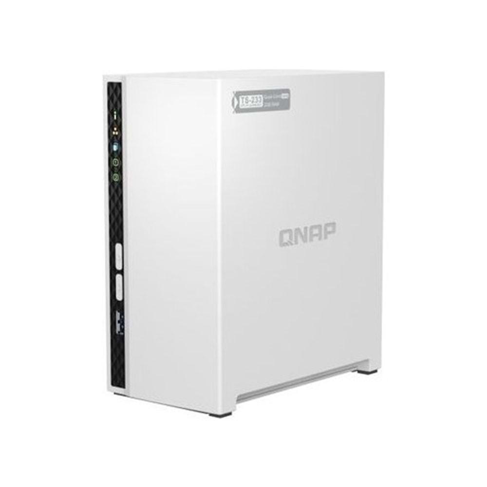 Qnap TS-233-2GB 2 Yuvalı NAS Depolama Ünitesi