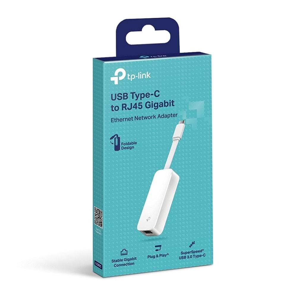 Tp-Link UE300C USB 3.0 TYPE-C TO Gigabit Ethernet Ağ Adaptörü