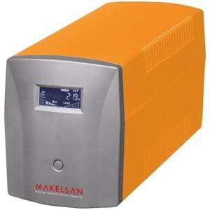 Makelsan LION 1200VA 1/1 (2X7AH) L.INTERACTIVE