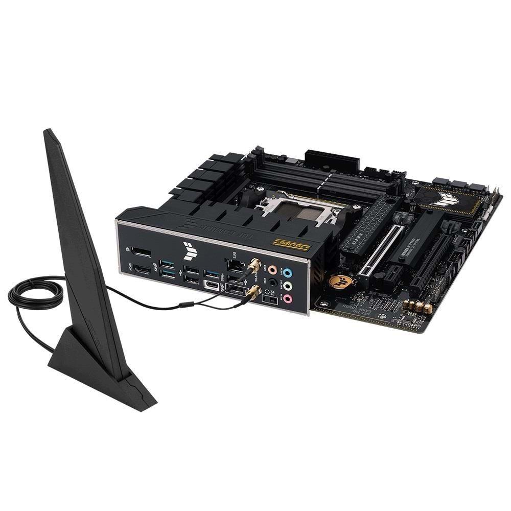 Asus TUF Gaming B650M-PLUS WIFI DDR5 6400MHZ 1XHDMI 1XDP 2XH.2 USB 3.2 MATX AM5 Anakart