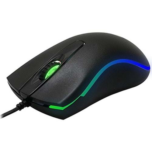 Everest SM-M9 USB Siyah 3D Optik Led Mouse