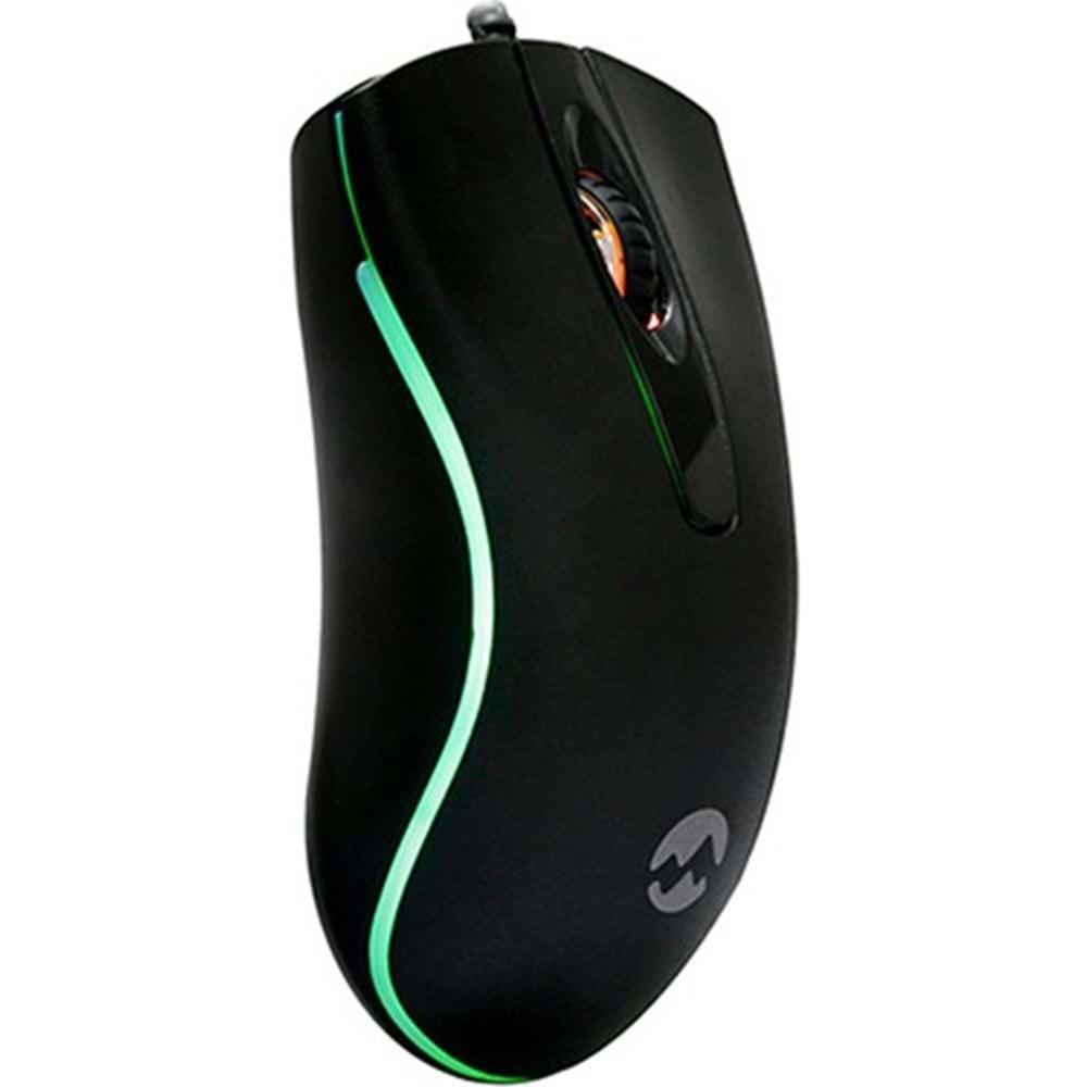 Everest SM-M9 USB Siyah 3D Optik Led Mouse