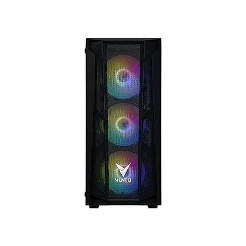 Vento VG15FE 550W 4X120MM Rgb Fan Gaming Siyah Kasa