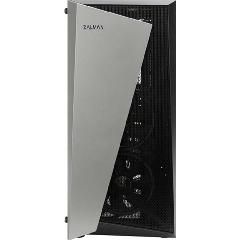 Zalman S4-Plus(BL) 4X120MM ATX Midi Tower Siyah Kasa (PSU YOK)