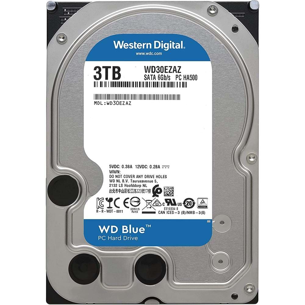 WD Blue PC Desktop Hard Disk 3TB WD30EZAZ