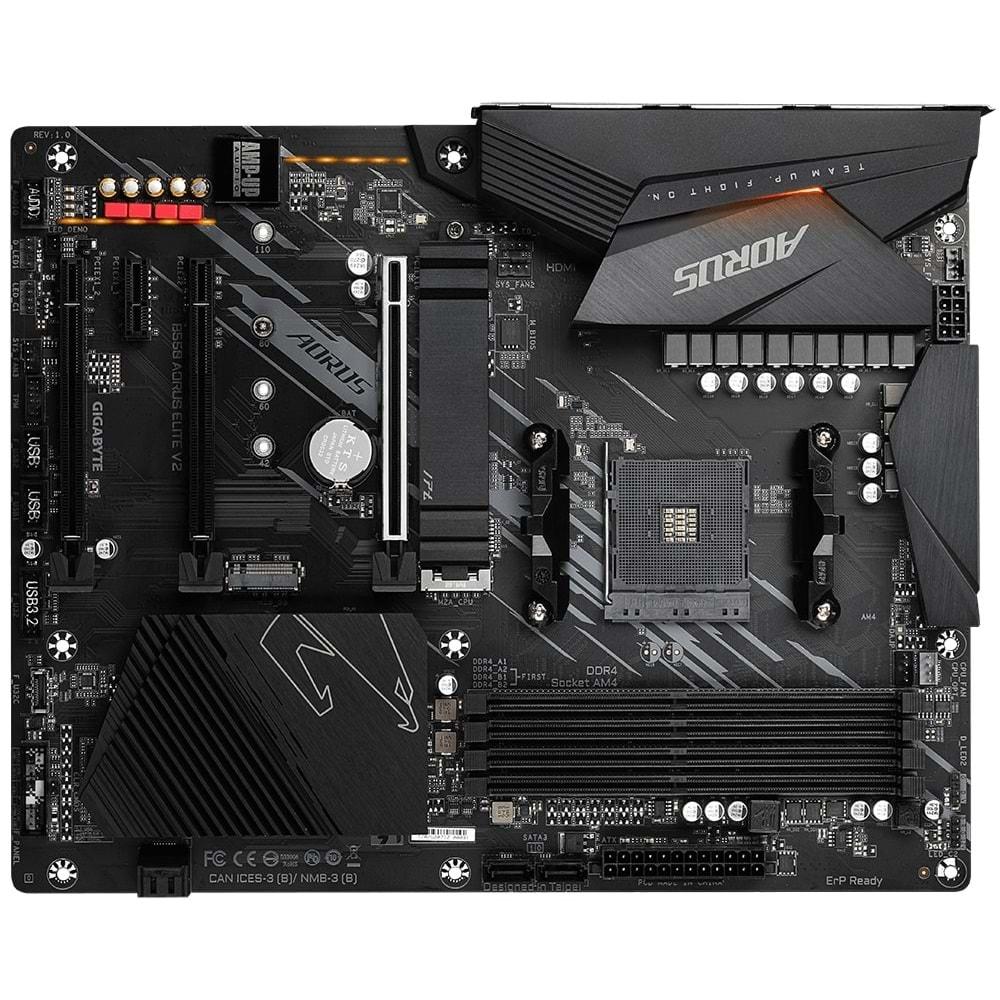 Gigabyte B550 AORUS Elite V2 DDR4 4733MHZ 1XHDMI 1XDP 1XM.2 USB 3.2 ATX AM4 Anakart