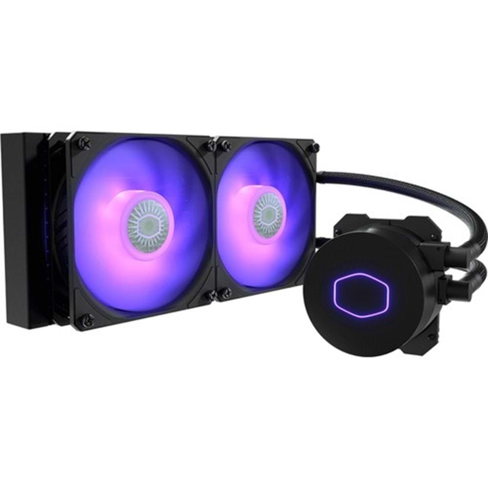 Coolermaster MasterLIQUID ML240L V2 MLW-D24M-A18PC-R2 RGB Fanlı İşlemci Sıvı Soğutma Kiti