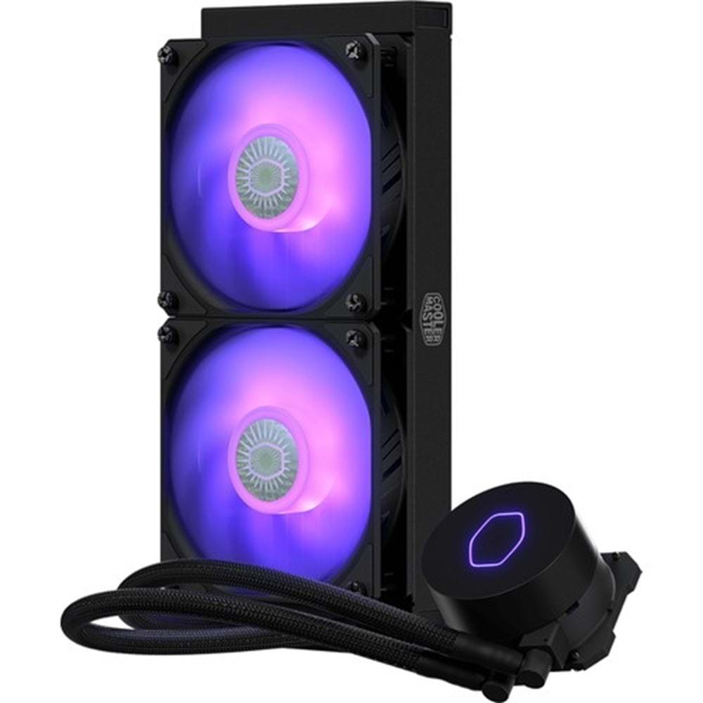 Coolermaster MasterLIQUID ML240L V2 MLW-D24M-A18PC-R2 RGB Fanlı İşlemci Sıvı Soğutma Kiti