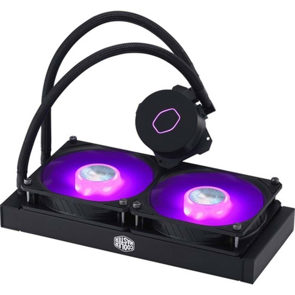 Coolermaster MasterLIQUID ML240L V2 MLW-D24M-A18PC-R2 RGB Fanlı İşlemci Sıvı Soğutma Kiti